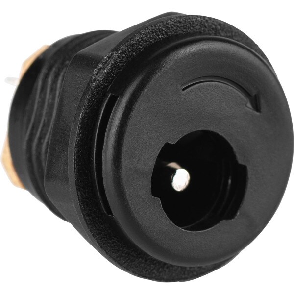 Main product image for 2.1 x 5.5mm DC Coaxial Power Panel Mount Jack with 090-5028